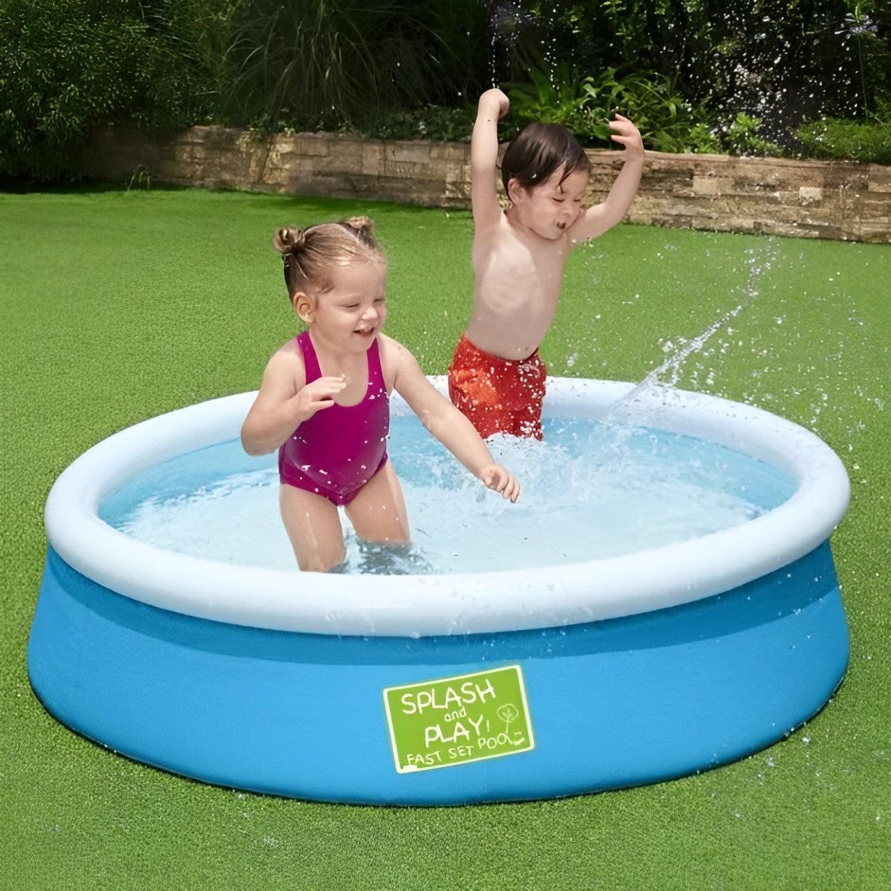 KiddieWink™ Inflatable Round Easy Swimming Pool (1.52m x 38cm) For Kids - KiddieWink - Gifts They'll Love