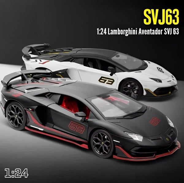 Diecast Model Lamborghini Aventador SVJ63 1/24