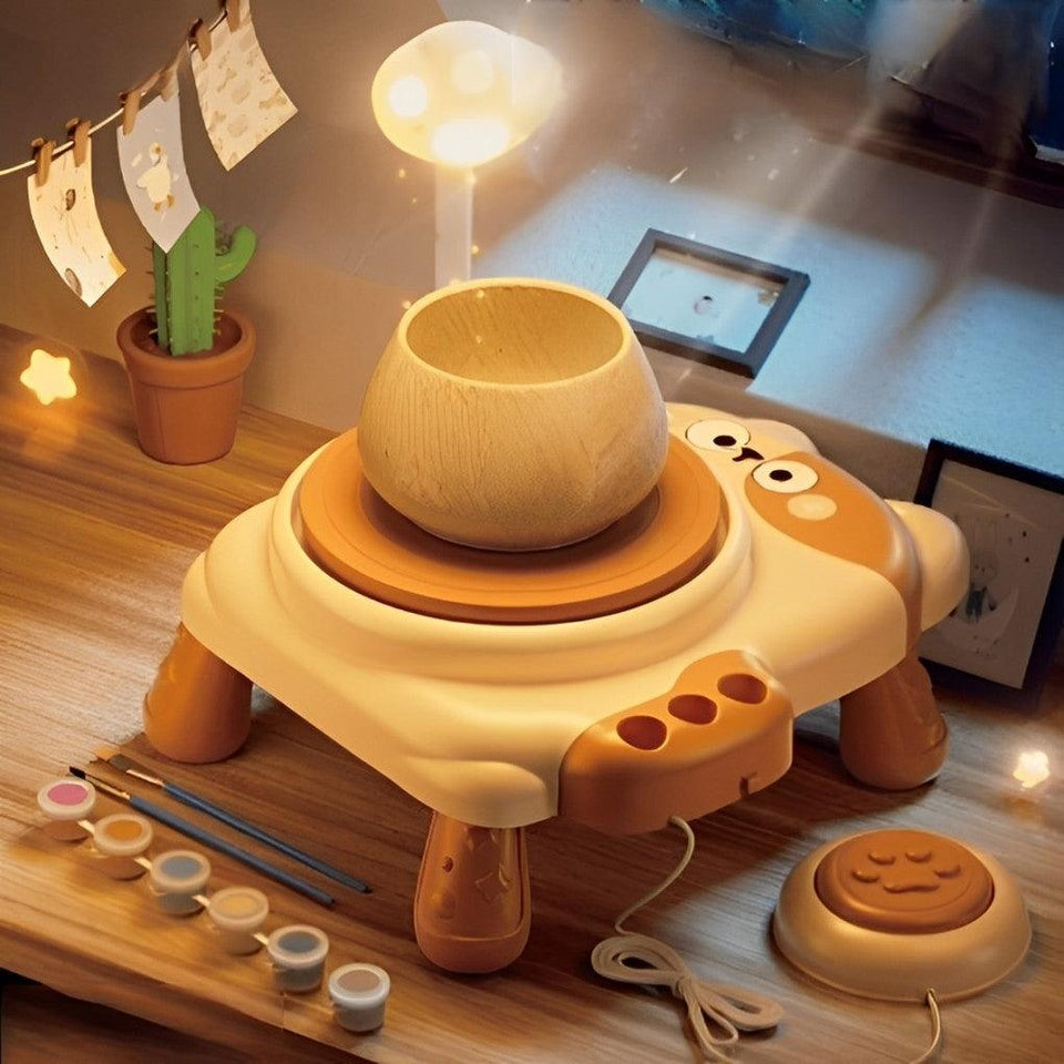 Cute Cat Shape Ceramic Machine Toy - KiddieWink - Gifts They'll Love