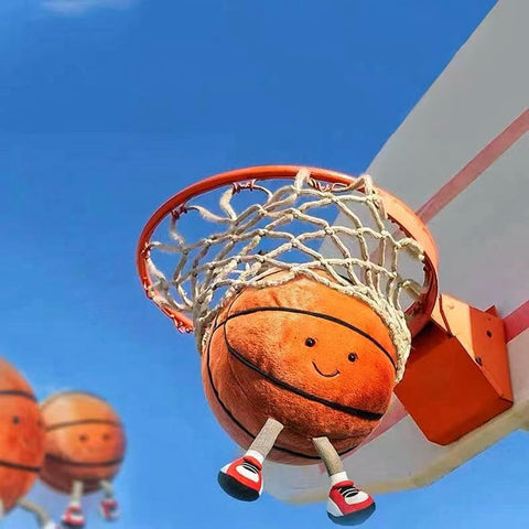 Softly Cozy Soccer & Basketball Plush Toys