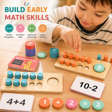 Interactive Math Learning Ten Frame Set