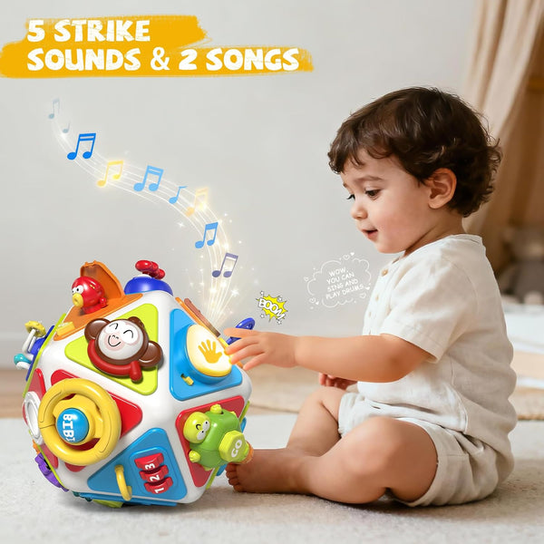 22 in 1 Montessori Busy Activity Cube Toy