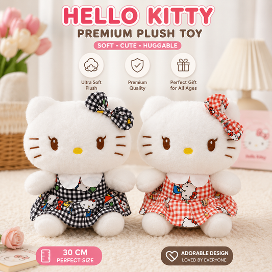 Cute Hello Kitty Soft Plush Toy (30 CM)
