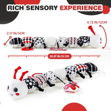 High Contrast Sensory Tummy Time Caterpillar