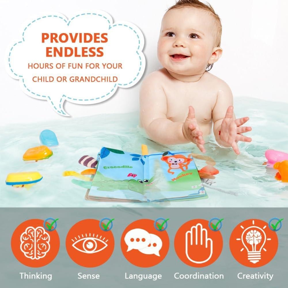 3D Animal Tail Cloth Book For Kids - KiddieWink - Gifts They'll Love