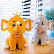 Cute Crown Baby Elephant Plush Toy - KiddieWink - Gifts They'll Love