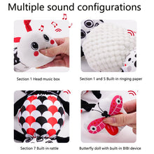 High Contrast Sensory Tummy Time Caterpillar