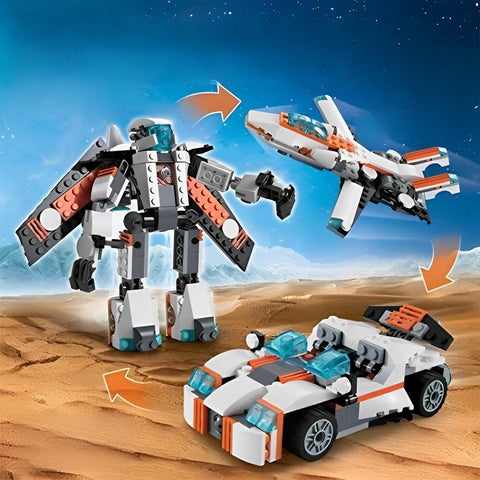 Architect Robot Car Building Blocks (237 Pcs) - KiddieWink - Gifts They'll Love