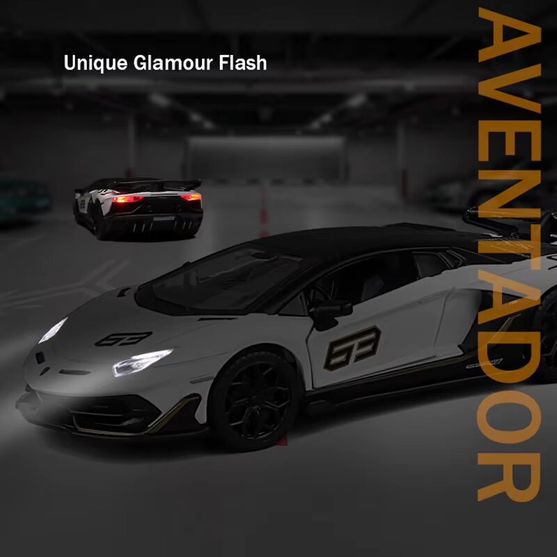 Diecast Model Officially Licensed Lamborghini Aventador 1/24 - KiddieWink - Gifts They'll Love