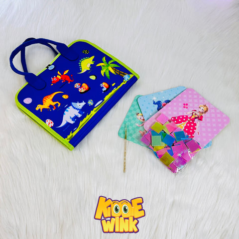 Montessori Busy Book & Princess Poke Art Pack