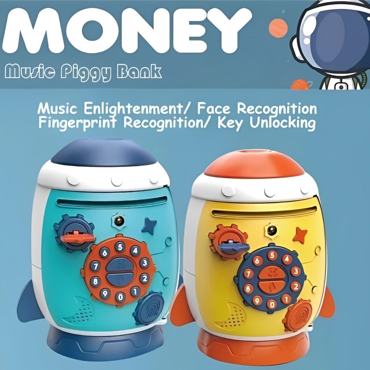 Musical Rocket Style Money Bank For Kids - KiddieWink - Gifts They'll Love