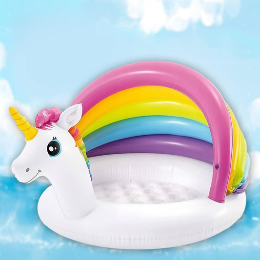 Unicorn Rainbow Cover Baby Pool
