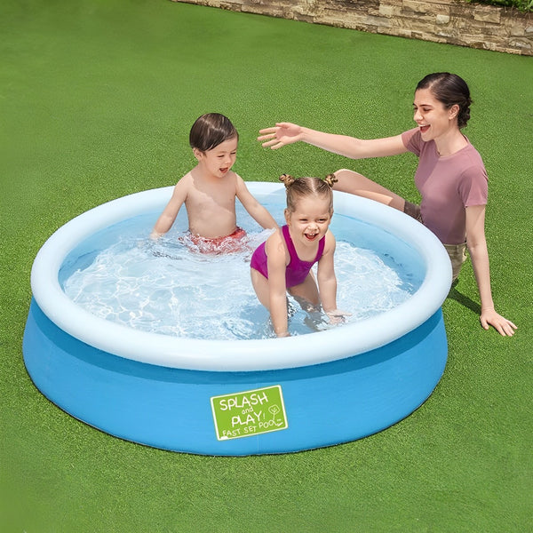 KiddieWink™ Inflatable Round Easy Swimming Pool (1.52m x 38cm) For Kids