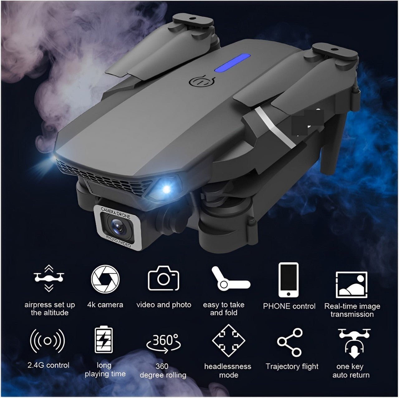 4DRC Smart Pro Dual Camera Drone - KiddieWink - Gifts They'll Love