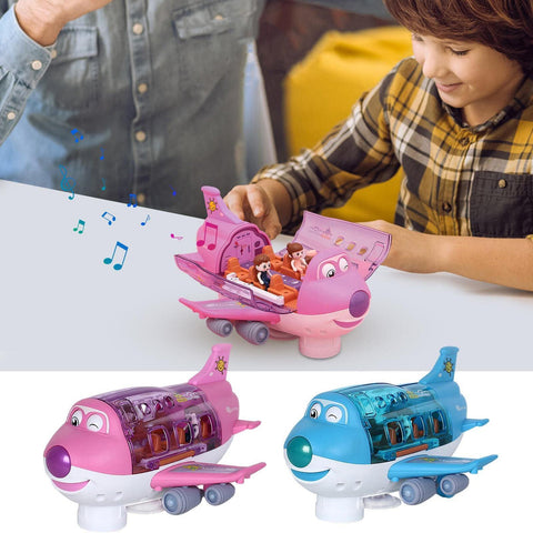 360° Rotating Gear Airplane & Music Telephone Car For Kids - KiddieWink - Gifts They'll Love