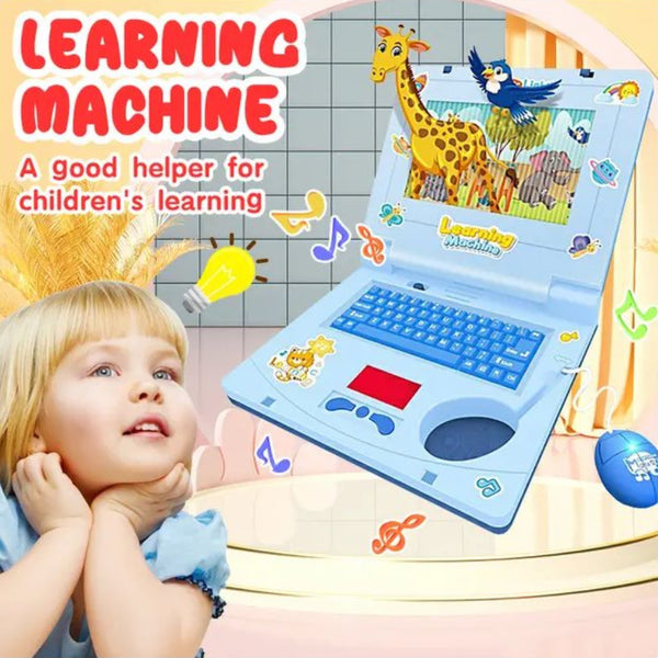 Kids Learning Laptop with Animated Screen & Mouse