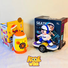 Skate Board Boy & Rocket Money Bank Pack