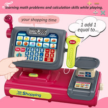 Shopping Cash Counter Calculator Play Set