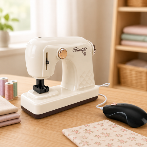 Mini Home Appiliance Sewing Machine For Girls