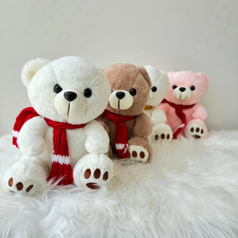 Cute & Soft Muffler Teddy Bear Plush Toy