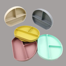 Silicone Suction Plate with Matching Utensils