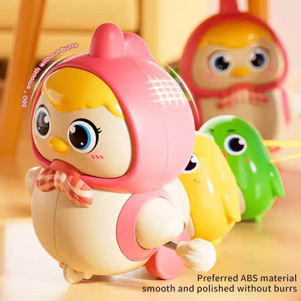 Interactive Crawling Toy - Hen With 3 Chicks