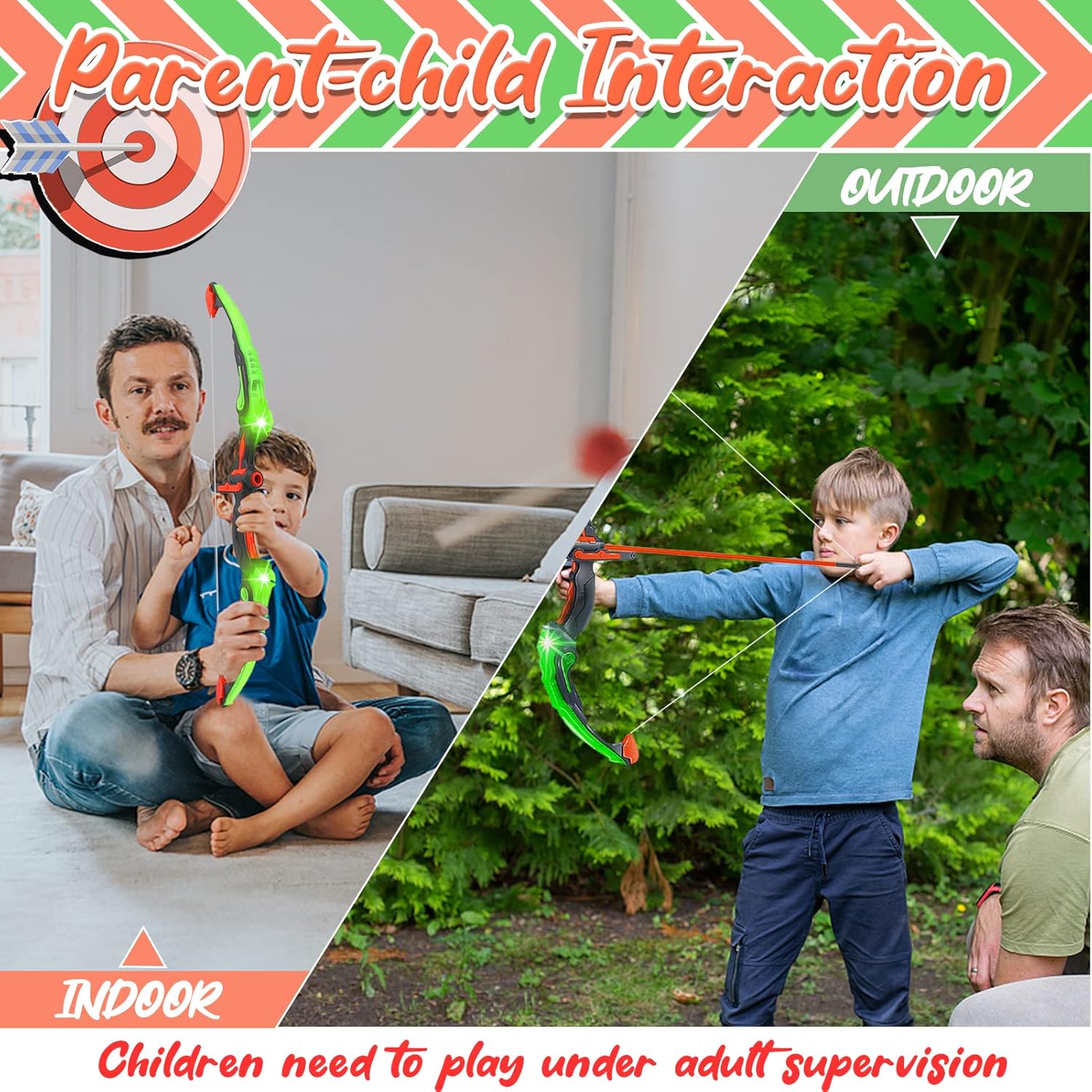 Storm Arrow Blaster Bow For Kids - KiddieWink - Gifts They'll Love