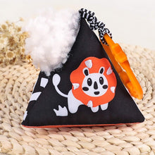 High Contrast Black & White Baby Rattle Toy