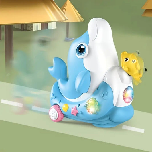 Dolphin Concert Toy with Lights, Music & Ball Balancing For Kids