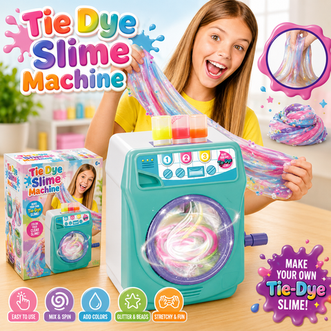 Creative Diy Tie Dye Slime Making Machine for Kids
