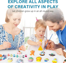 Mould & Paint DIY Plaster Toy Kit – Creative Arts & Crafts for Kids