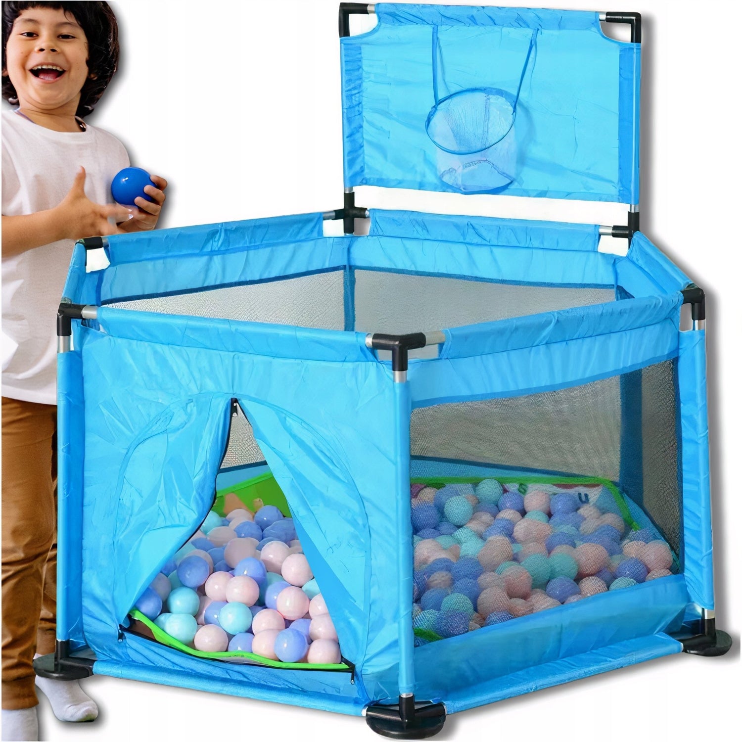 Adventure BasketBall Tent House - KiddieWink - Gifts They'll Love