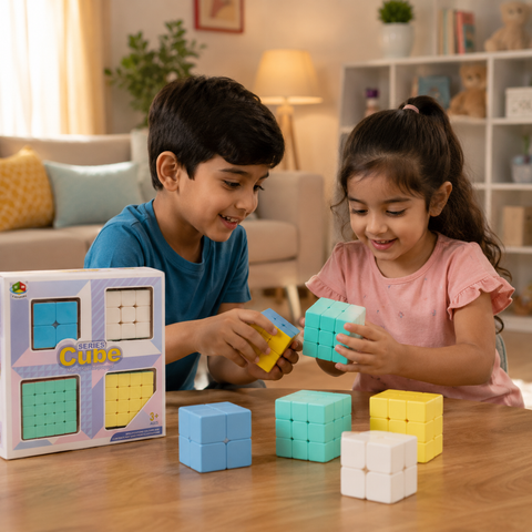 Fanxin Pastel Master Cube Collection 4-in-1