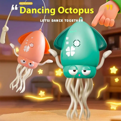 Lightning & Musical Squid Dance Toy - Chargable & Sensor