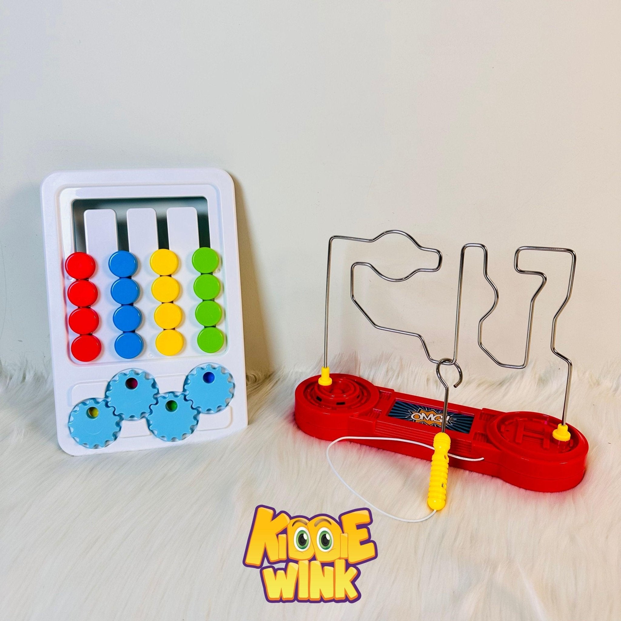 Electric Don't Buzz Game & Brain Teaser Color Sorter Pack For Kids - KiddieWink - Gifts They'll Love