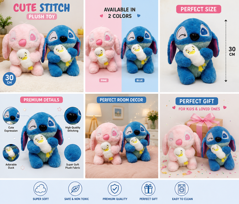 Cute Stitch Plush Toy (30 CM)