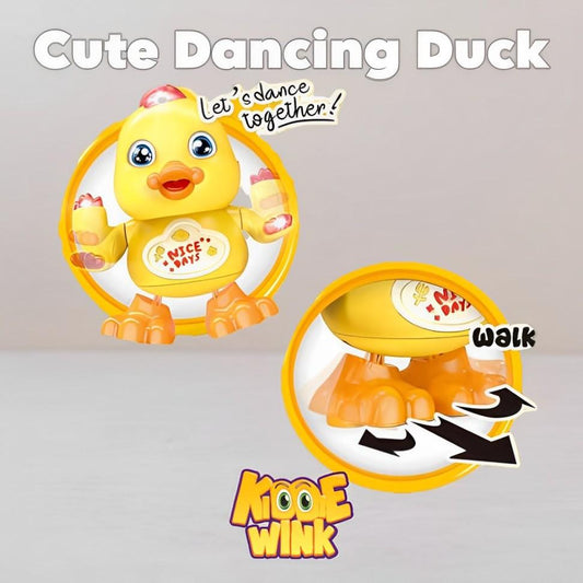 Lightning & Musical Cute Dancing Duck Toy For Kids - KiddieWink - Gifts They'll Love