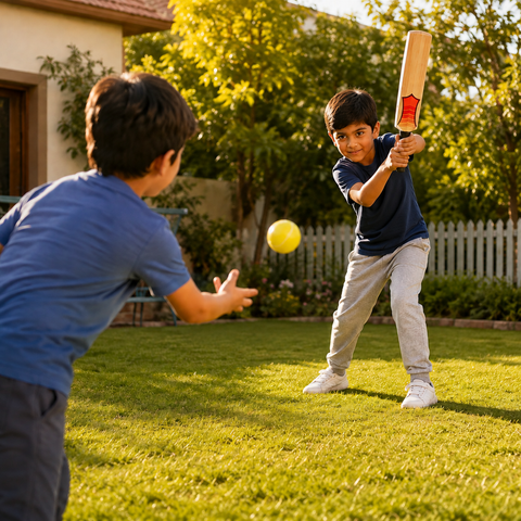 Junior Cricket Bat & Ball