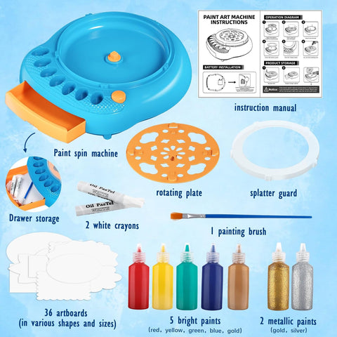 Creative Spin Art Painting Machine Toy - KiddieWink - Gifts They'll Love