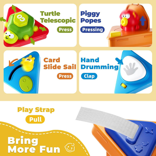 22 in 1 Montessori Busy Activity Cube Toy