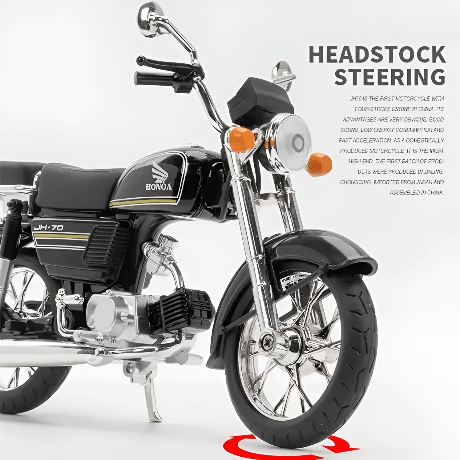 Diecast Model Honda JH70 Motorcycle - KiddieWink - Gifts They'll Love