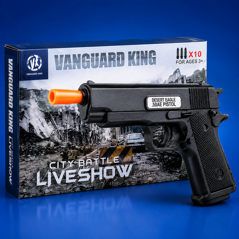 Soft Bullet Kids City Battle Toy Pistol