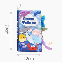 3D Animal Tail Cloth Book For Kids