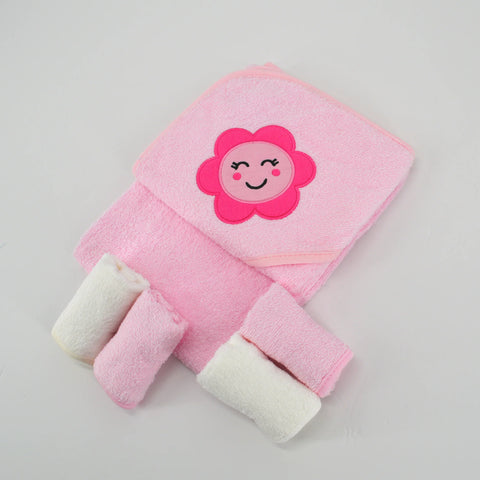 Ultra Soft Hooded Bath Towel Set For Toddlers - KiddieWink - Gifts They'll Love