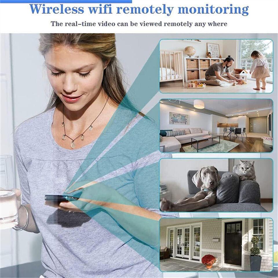 Multifunctional Mini Hidden Camera Wireless Wi - Fi IP Home Security - KiddieWink - Gifts They'll Love