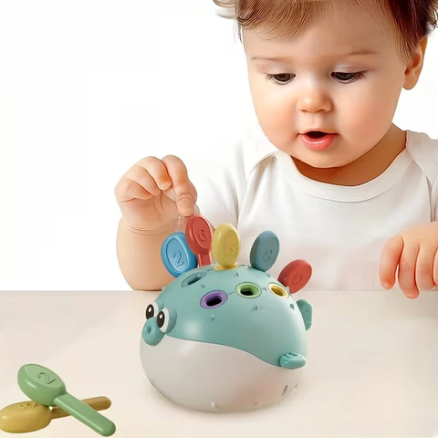 Educational Spike Puffer Sorting Game