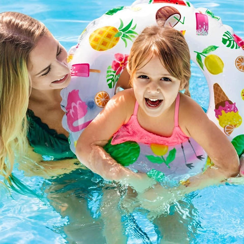 KiddieWink™ Inflatable Fruit Theme Swimming Round Tube (61cm) For Kids - KiddieWink - Gifts They'll Love