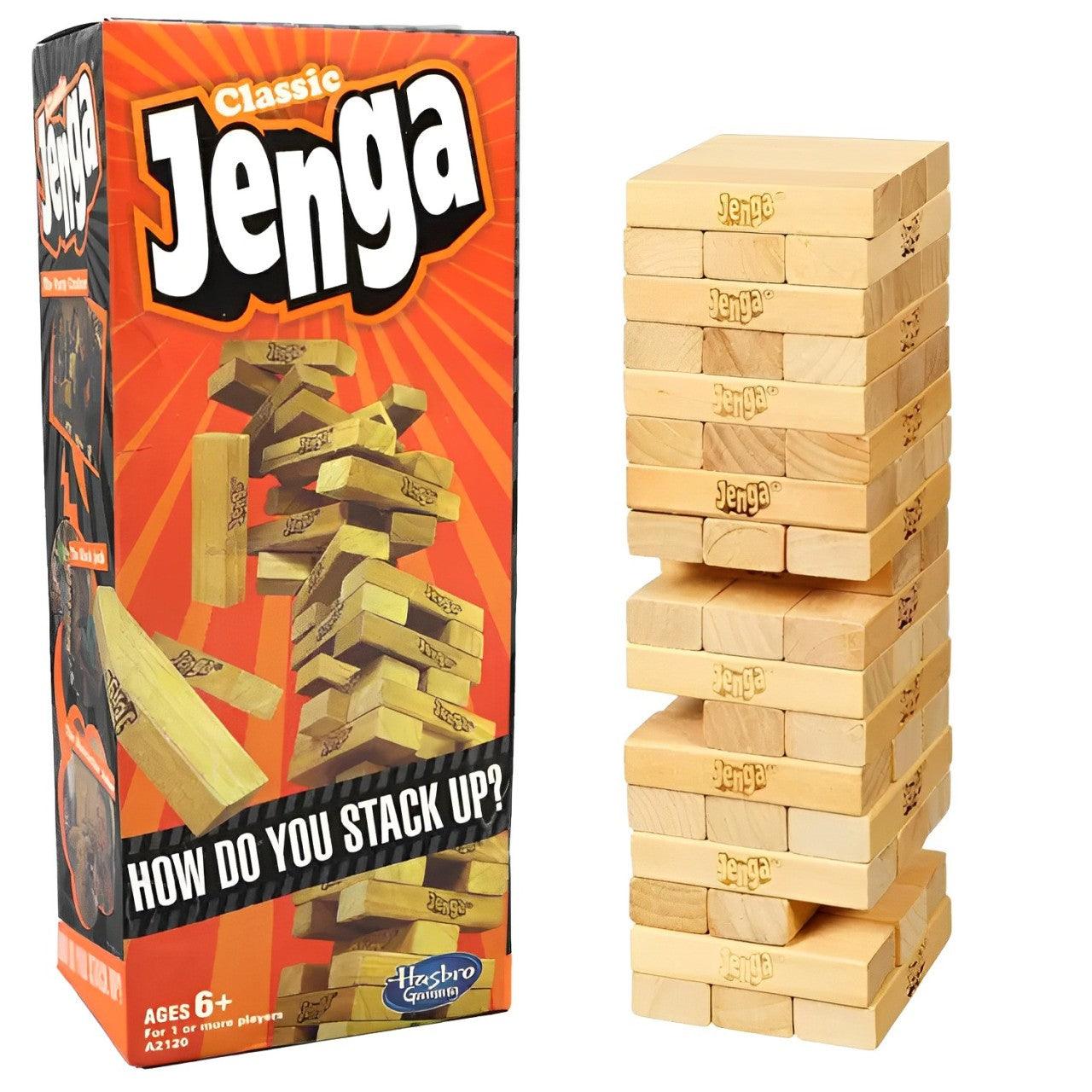 Jenga Wooden Blocks Game - KiddieWink - Gifts They'll Love