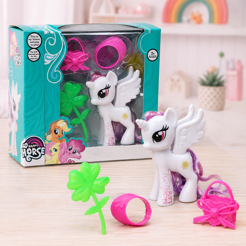 My Happy Horse Winged Unicorn Play Set