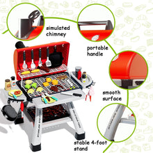 Kids BBQ Grill Set – 41 Pcs With Smoke & Lights